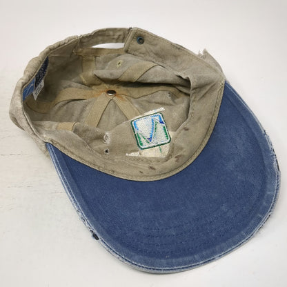 Port & Company Baseball Cap Beige Blue One Size Hells Canyon Snake River Hat