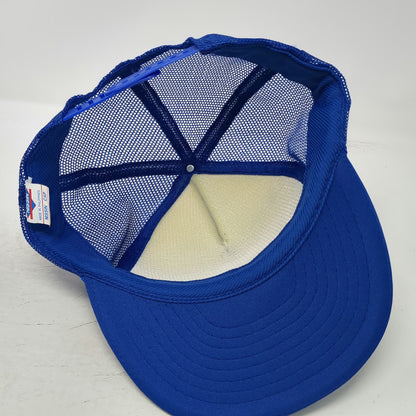 Nissin Trucker Hat Blue One Size Snapback Mesh Back G&R Ag Products Spraying