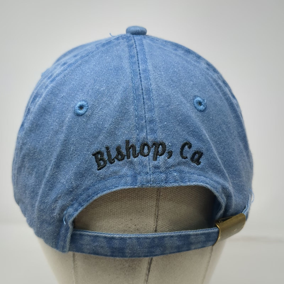OTTO Baseball Cap Blue One Size Double L Ranch Bishop CA Mountain Graphic Hat
