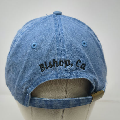 OTTO Baseball Cap Blue One Size Double L Ranch Bishop CA Mountain Graphic Hat