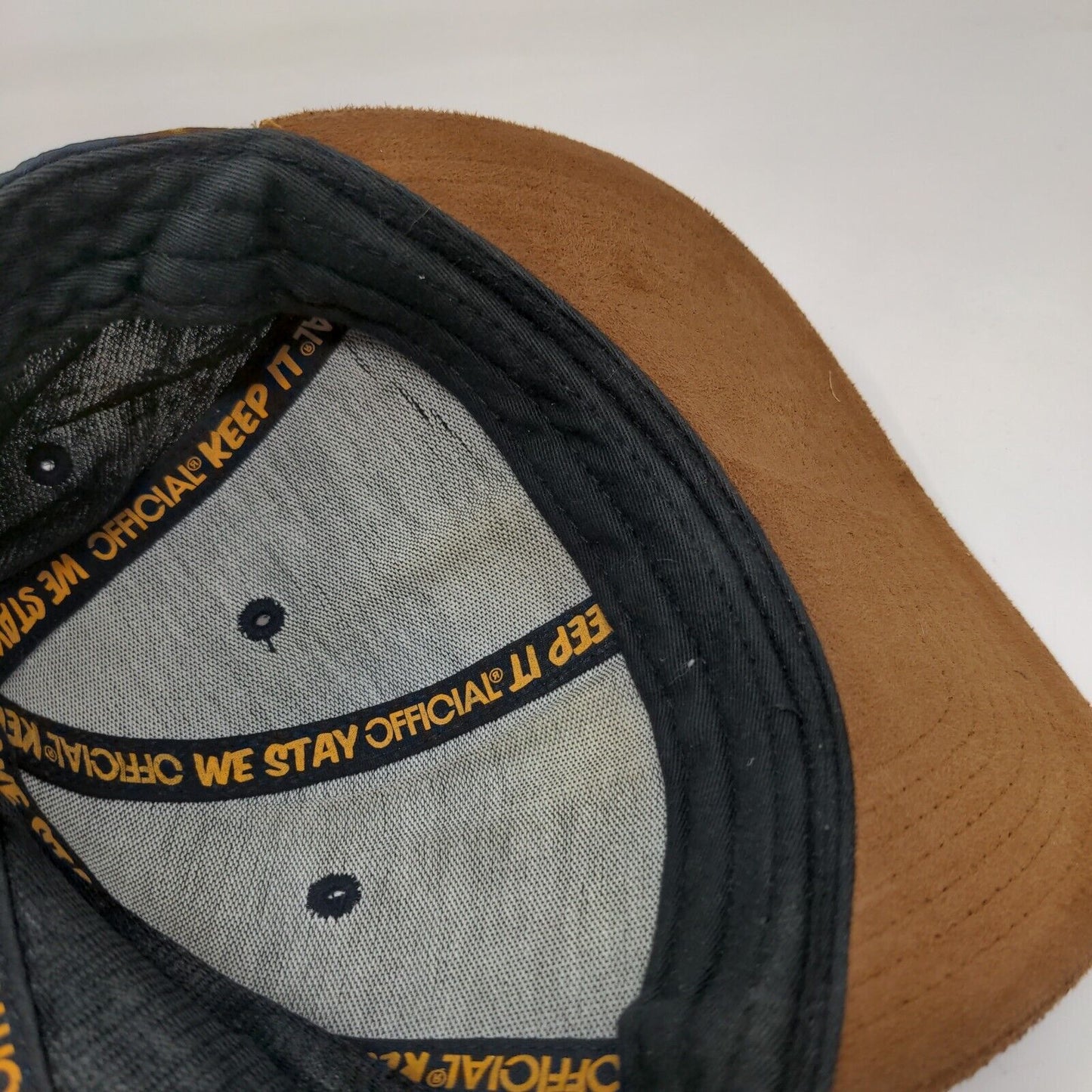 Keep It Official Strapback Hat Multicolor One Size Floral Leather Strap