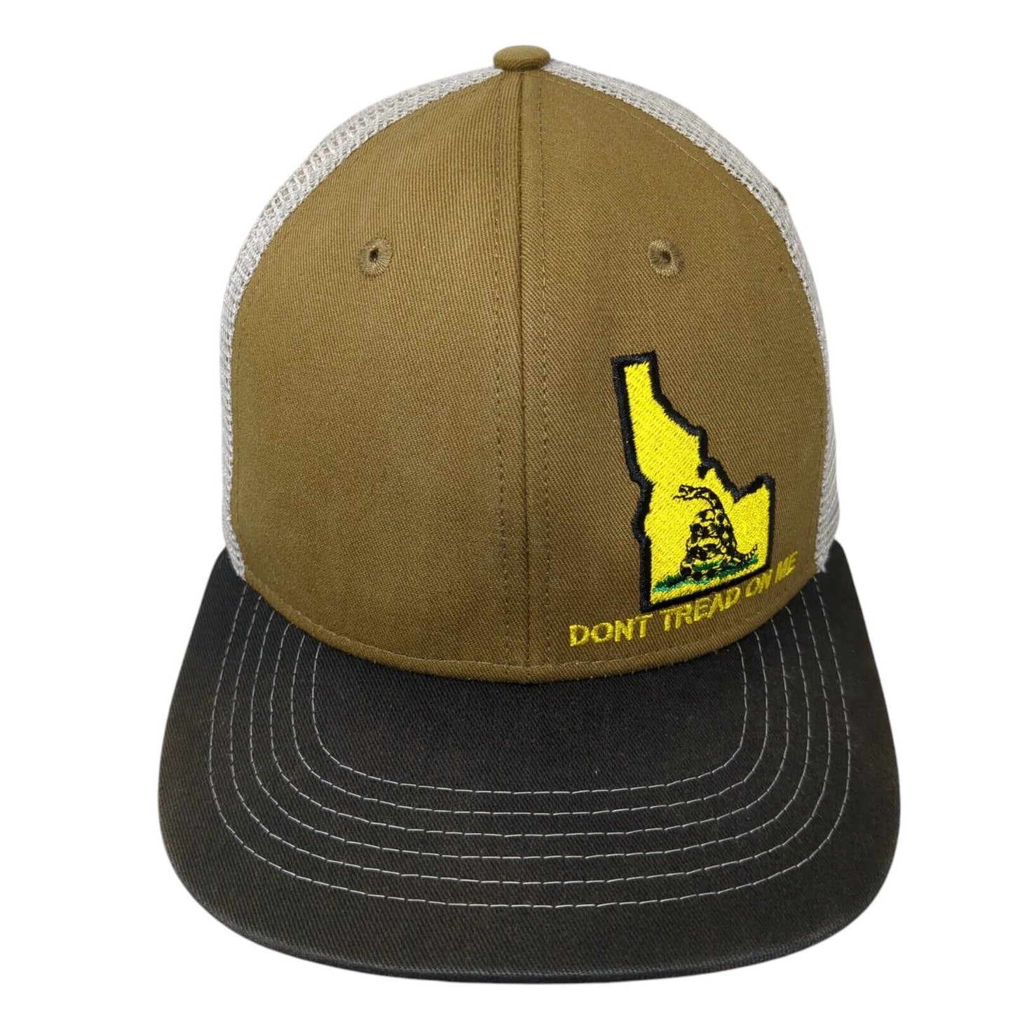 Don't Thread On Me Snapback Trucker Hat Multicolor OS Mesh Arcadian Outfitters