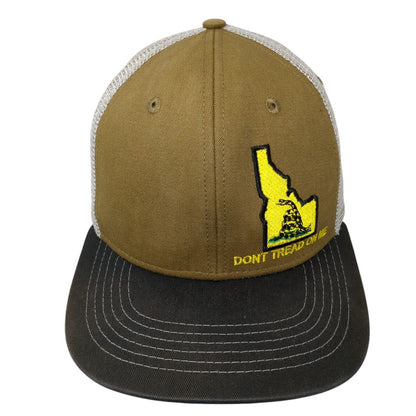 Don't Thread On Me Snapback Trucker Hat Multicolor OS Mesh Arcadian Outfitters