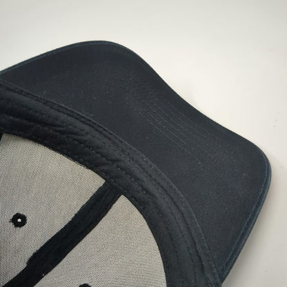 Loomstate Baseball Cap Black One Size Chipotle Logo Organic Cotton Strapback Hat