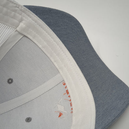 Venture Trucker Hat Gray One Size Adjustable Embroidered Mesh Back Richardson