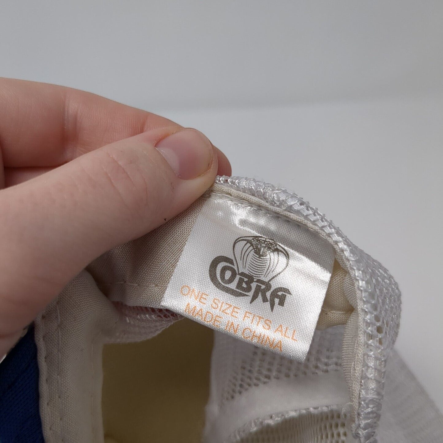 Crux Fermentation Project Snapback Trucker Hat Blue One Size Mesh Back