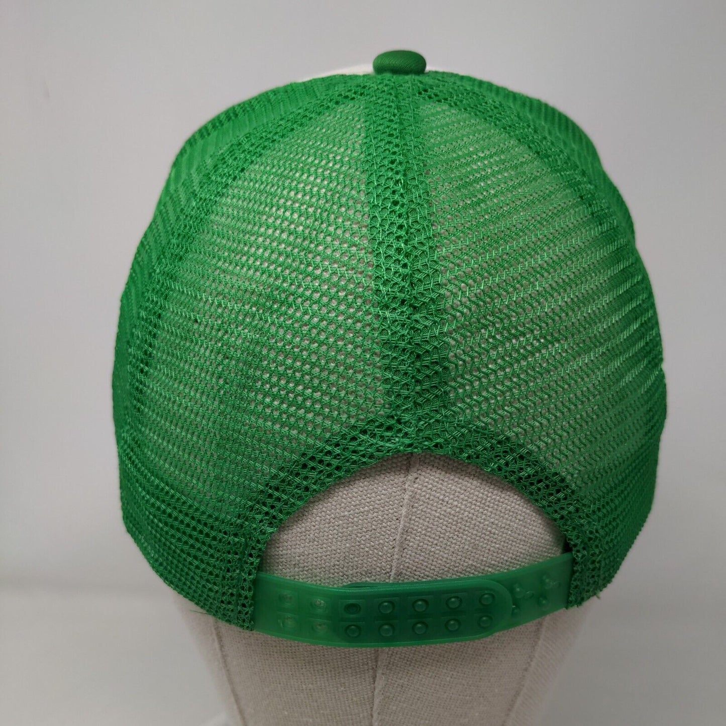 RAAB Real As A Bitch Snapback Mesh Back Trucker Hat Green One Size 5 Panel