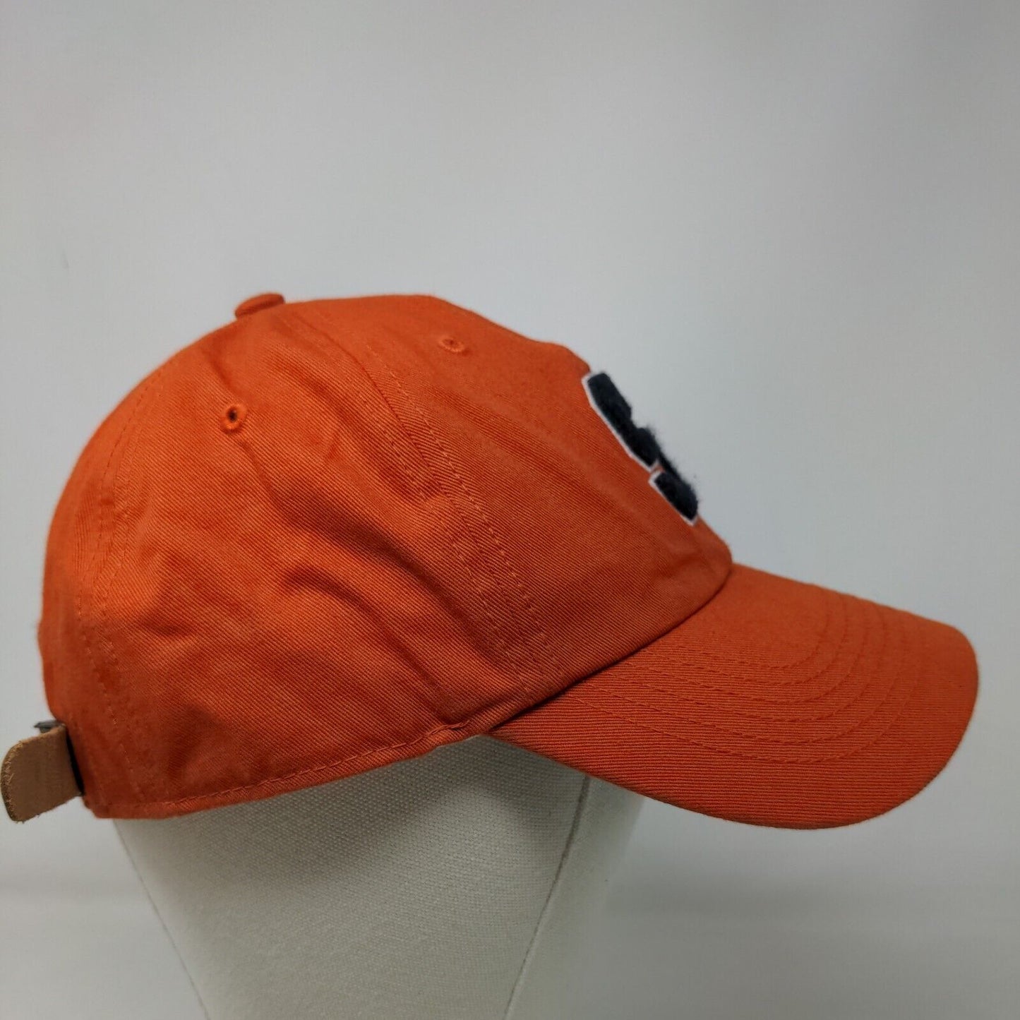 '47 Brand Men's Slideback Hat Orange Size OS Syracuse Orange Embroidered Logo