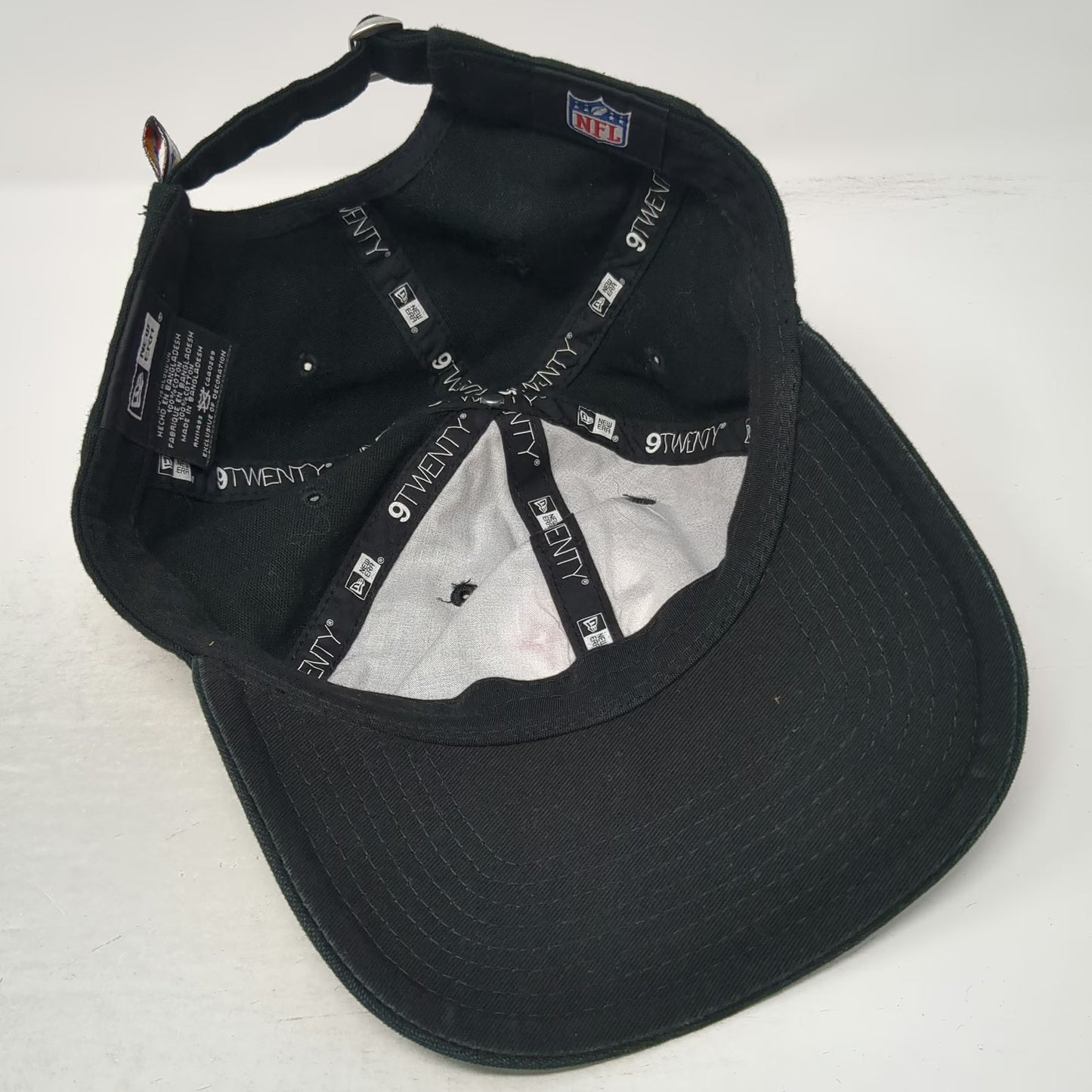 Pittsburgh Steelers NFL New Era Cap Black One Size 9TWENTY Slideback Curved Brim