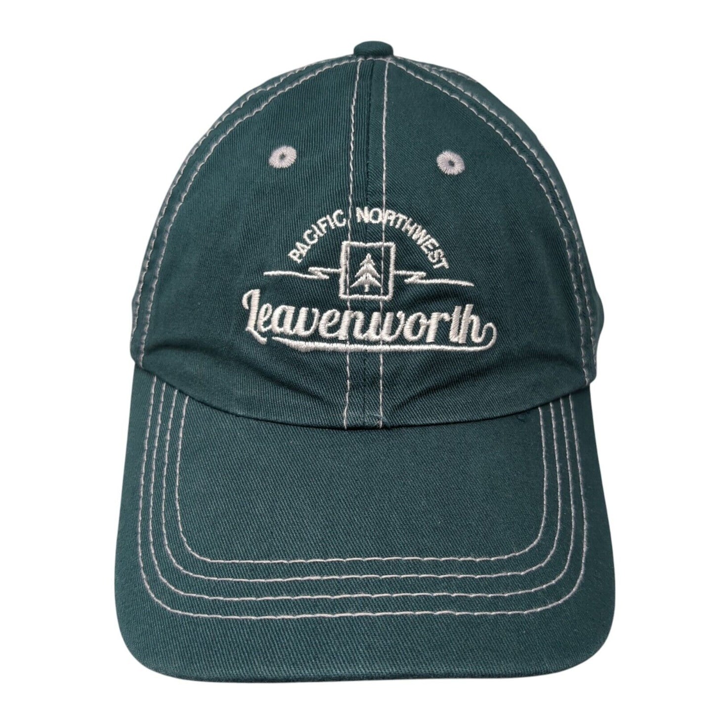 Pacific Northwest Leavenworth Slideback Hat Green One Size Adjustable