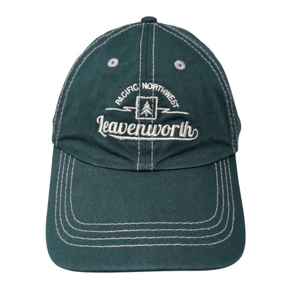 Pacific Northwest Leavenworth Slideback Hat Green One Size Adjustable