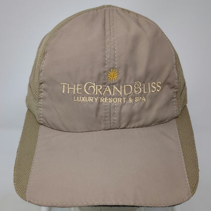Oscar Saucedo Baseball Cap Beige One Size Grand Bliss Resort Mesh Hat Reflective