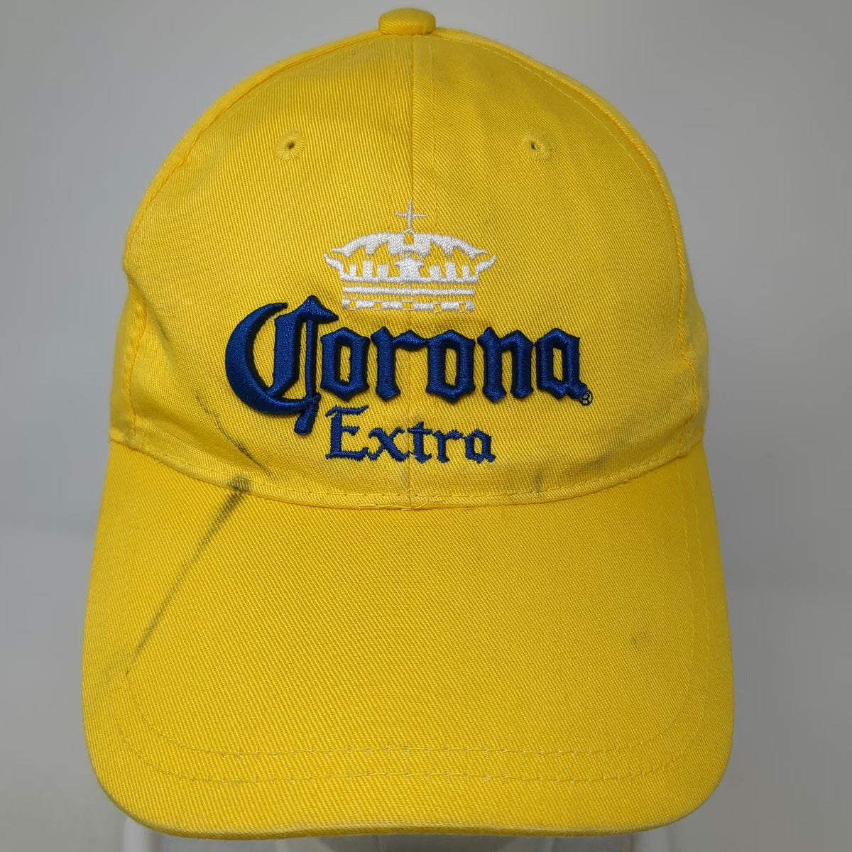 Corona Extra Beer Embroidered Logo Yellow Baseball Cap One Size Strapback Hat