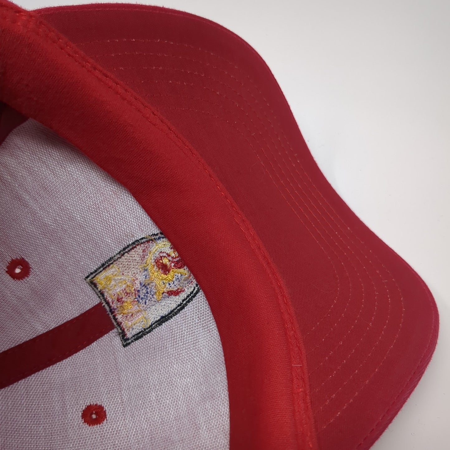 Real Salt Lake Fitted Hat Red XL Embroidered Unifit By Fahrenheit