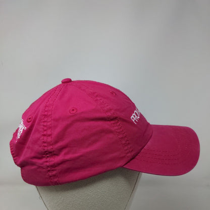 Proviable-Forte Strapback Hat Pink One Size Embroidered Nutramax Laboratories