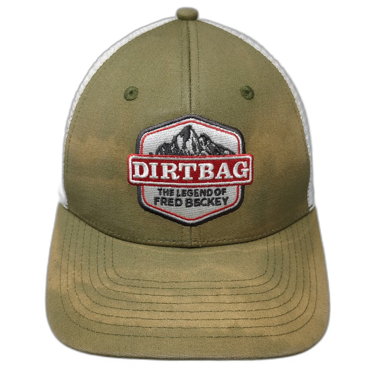 Patagonia Trucker Hat Green One Size Dirtbag Legend Fred Beckey Mesh Snapback