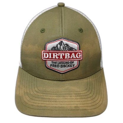 Patagonia Trucker Hat Green One Size Dirtbag Legend Fred Beckey Mesh Snapback