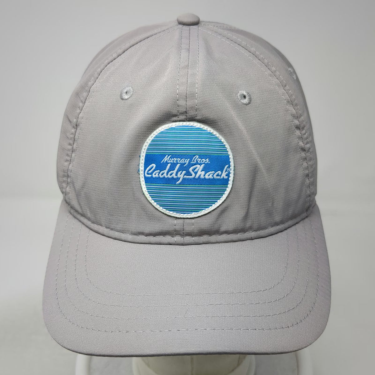 Pukka Baseball Cap Gray One Size Murray Bros Caddy Shack Patch Strapback Hat