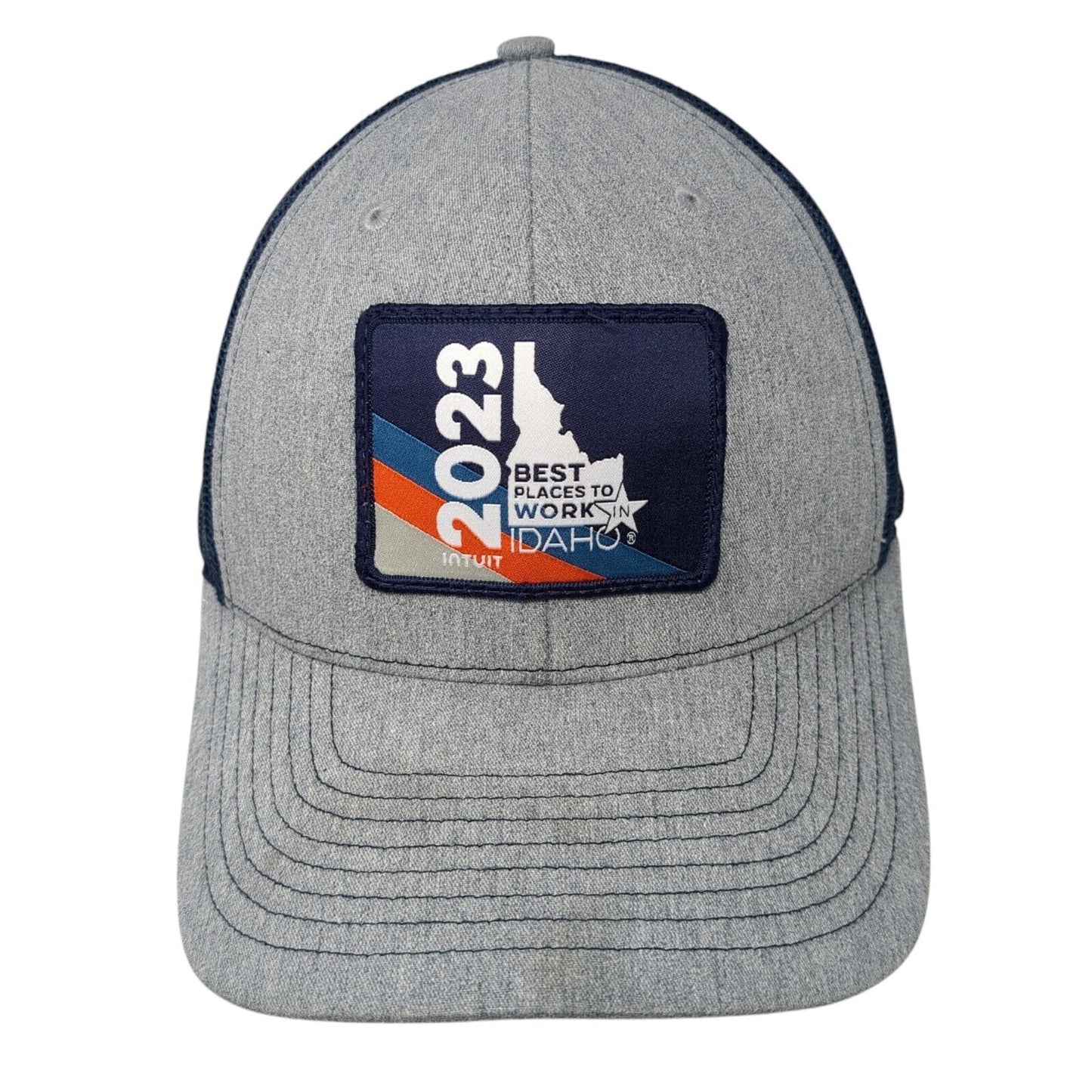 2023 BEST Places to Work in Idaho Trucker Hat Multi One Size Mesh Back