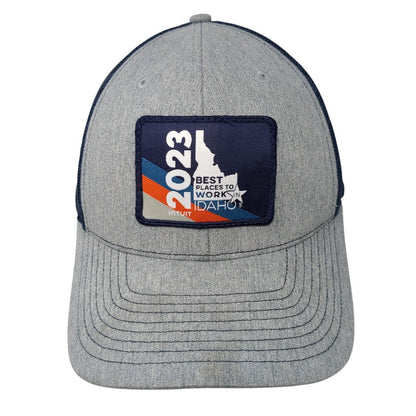2023 BEST Places to Work in Idaho Trucker Hat Multi One Size Mesh Back