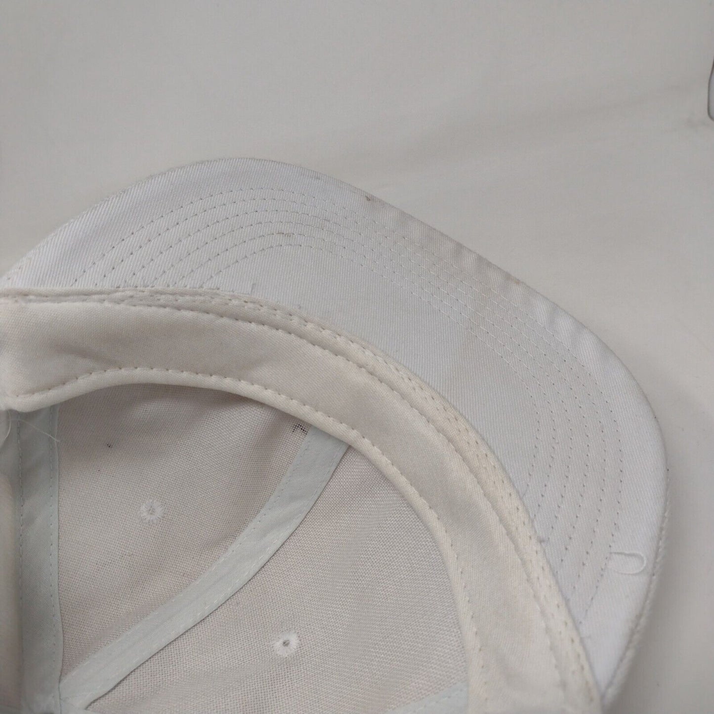 Pro Be Fit For A Pro Snapback Hat White OSFA Adjustable Vented Holes Blank
