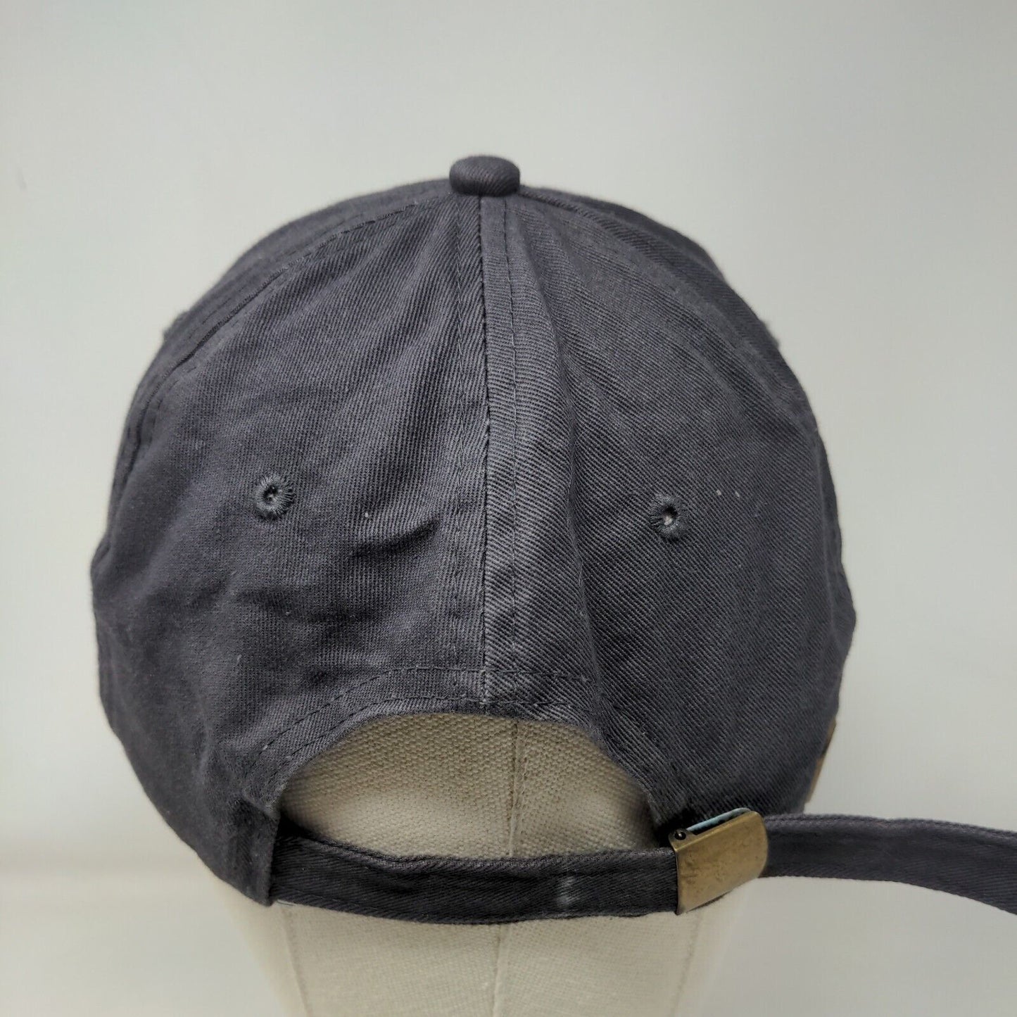 Choptank Slideback Hat Gray OSFA Embroidered Adjustable 6 Panel