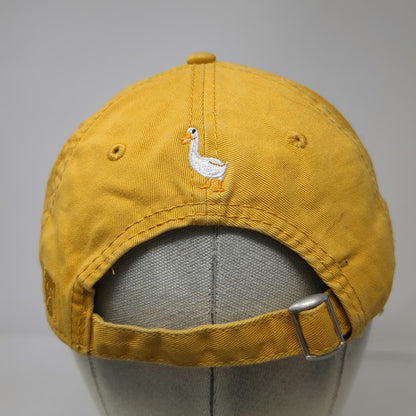The Game Baseball Cap Yellow One Size Aflac Duck Distressed Mascot Cotton Hat