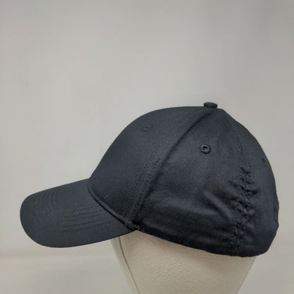 Whole Foods Market Patch Strapback Hat Black OSFM Adjustable 6 Panel
