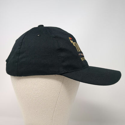 Tucanos Brazilian Grill Hat Black One Size Baseball Cap Slideback Logo Graphic