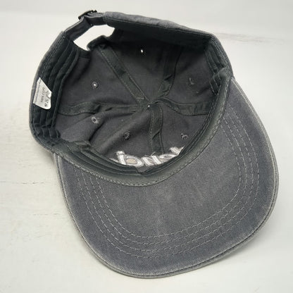 Gray One Size Baseball Cap Valencia Spain Flag Slideback Cotton Embroidery hat