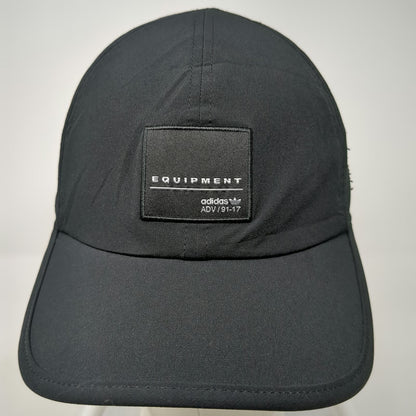 Adidas Equipment EQT Baseball Cap Black One Size Side Graphics Strapback Hat