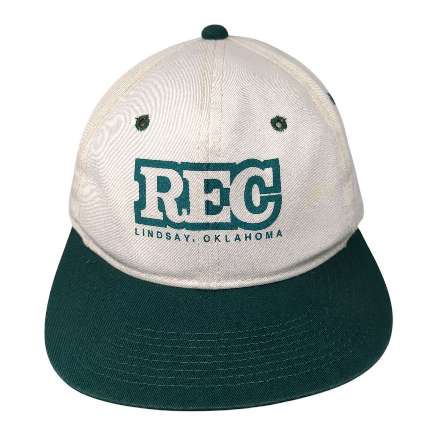 REC Lindsay Oklahoma Snapback Hat Multi One Size Adjustable Colorblock
