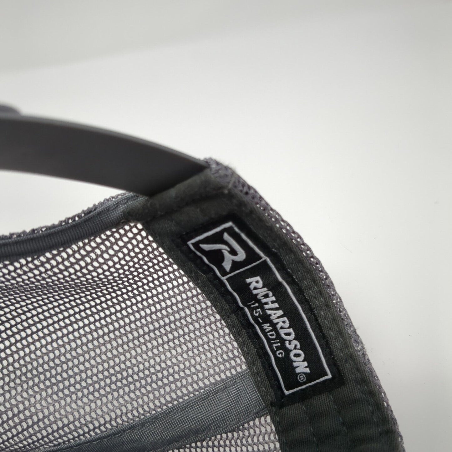 HK A CRH Company Snapback Trucker Hat Black M/L Adjustable Mesh Back Richardson