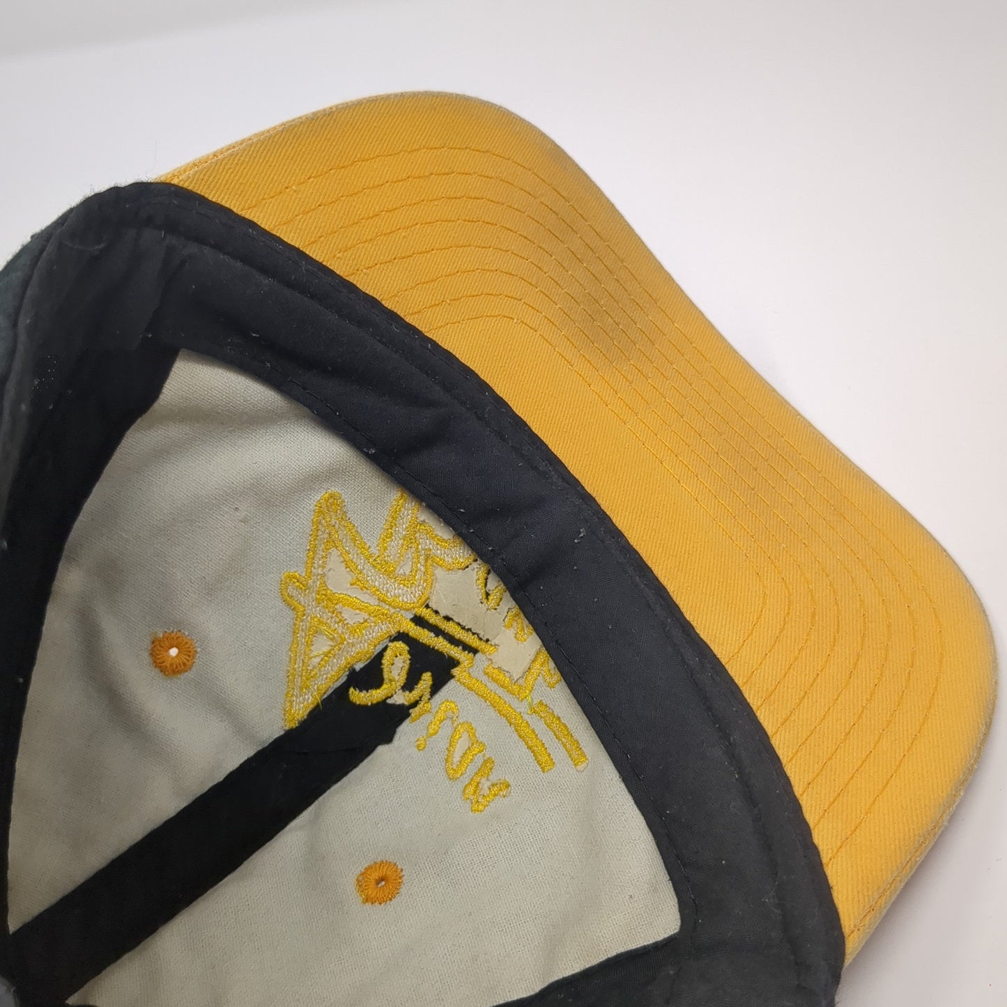 Adrian Bank Strapback Hat Multi One Size Adjustable Colorblock Outdoor