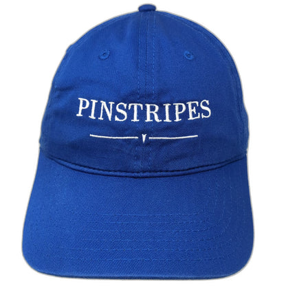 Fahrenheit Baseball Cap Blue White One Size Embroidered Strapback Bowling Hat