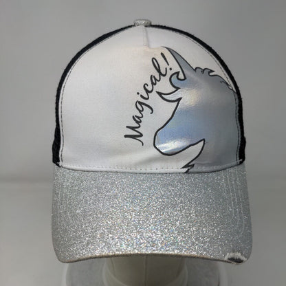 Magical Unicorn Snapback Mesh Back Trucker Hat Multi Ladies One Size