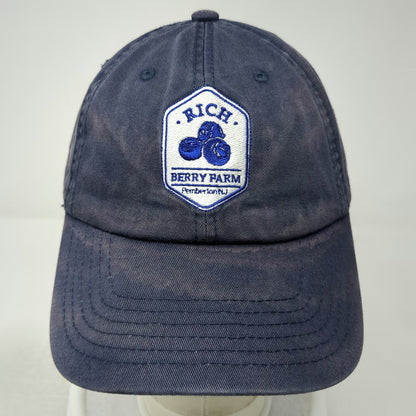 USA Premium Headwear Blue Baseball Cap One Size Rich Berry Farm Cotton Hat