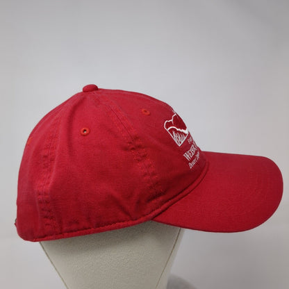 Friends of the Weiser River Trail Slideback Hat Red OSFM Outdoor Cap