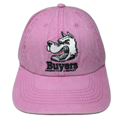 Buyers Products Company Baseball Cap Pink One Size Slideback Mascot Logo Hat