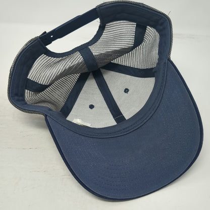 Patagonia Trucker Hat Blue One Size Mesh Snapback Embroidered Logo Patch