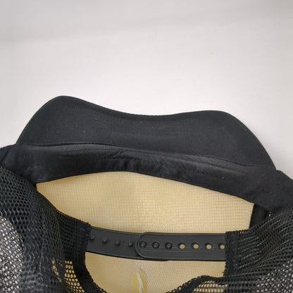 Heart Montana MT Snapback Mesh Back Trucker Hat Black OSFA Colorblock