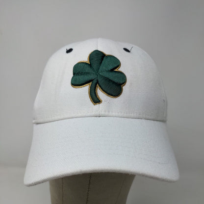 Top of the World Men's Fitted Hat White Size 6 5/8 - 7 1/8 Notre Dame Logo