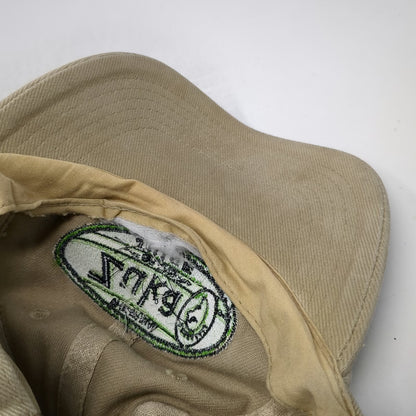 ATT HEADWEAR Baseball Cap Beige One Size Tribal Zuka Brand Juice Logo Curved Hat
