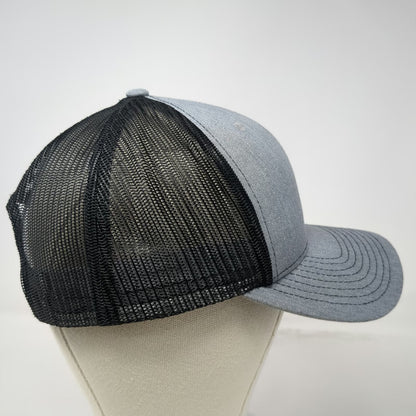 Richardson Trucker Hat Gray One Size Snapback Chemco Products Company Mesh Hat