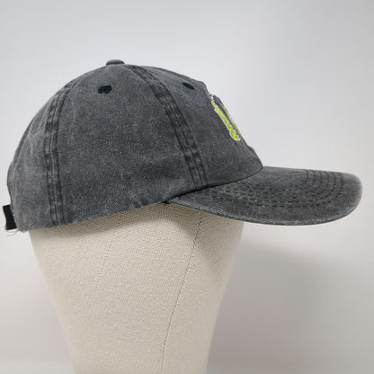 Gray Decatur Alpaca Cottage Embroidered Llama Baseball Cap OSFM Strapback Hat