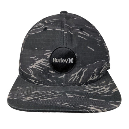 Hurley Snapback Hat Multi One Size Waves Adjustable 6 Panel Yupoong