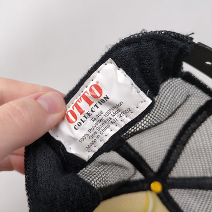 The Sand Trap Bar Restaurant Catering Snapback Trucker Hat Black OSFM Otto