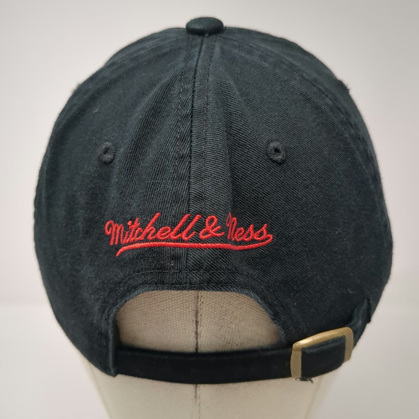 Mitchell & Ness Philadelphia 76ers NBA Black One Size Cap Hat Hardwood Classics