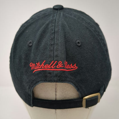Mitchell & Ness Philadelphia 76ers NBA Black One Size Cap Hat Hardwood Classics