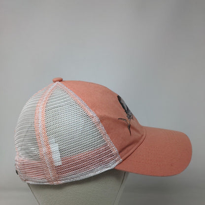 Magellan Outdoors Snapback Trucker Hat Pink One Size Adjustable Mesh Back